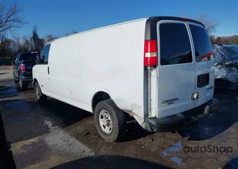 2006 Chevrolet Express Work Van z USA, uszkodzony, nr VIN 1GCGG29U761122658